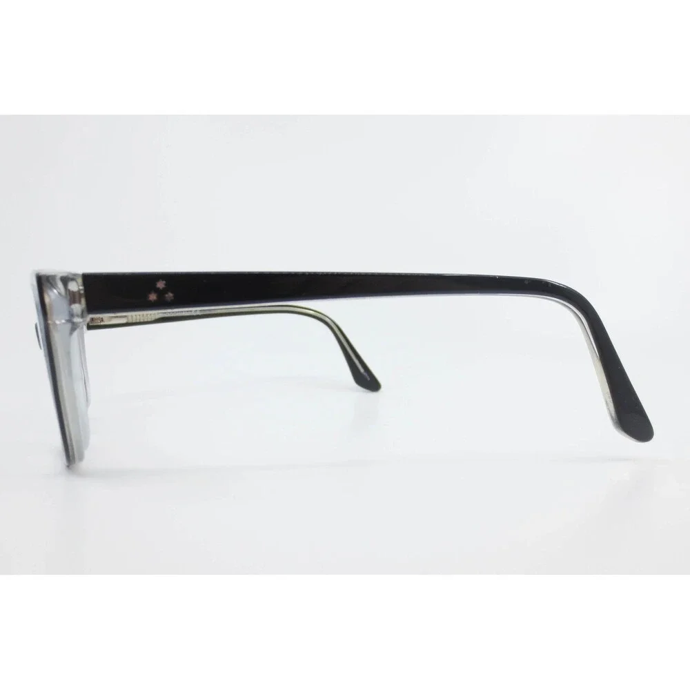 Link Occhiali 1010B Black Clear Cat Eye Eyeglass Frames 54-15-140 Italy Design